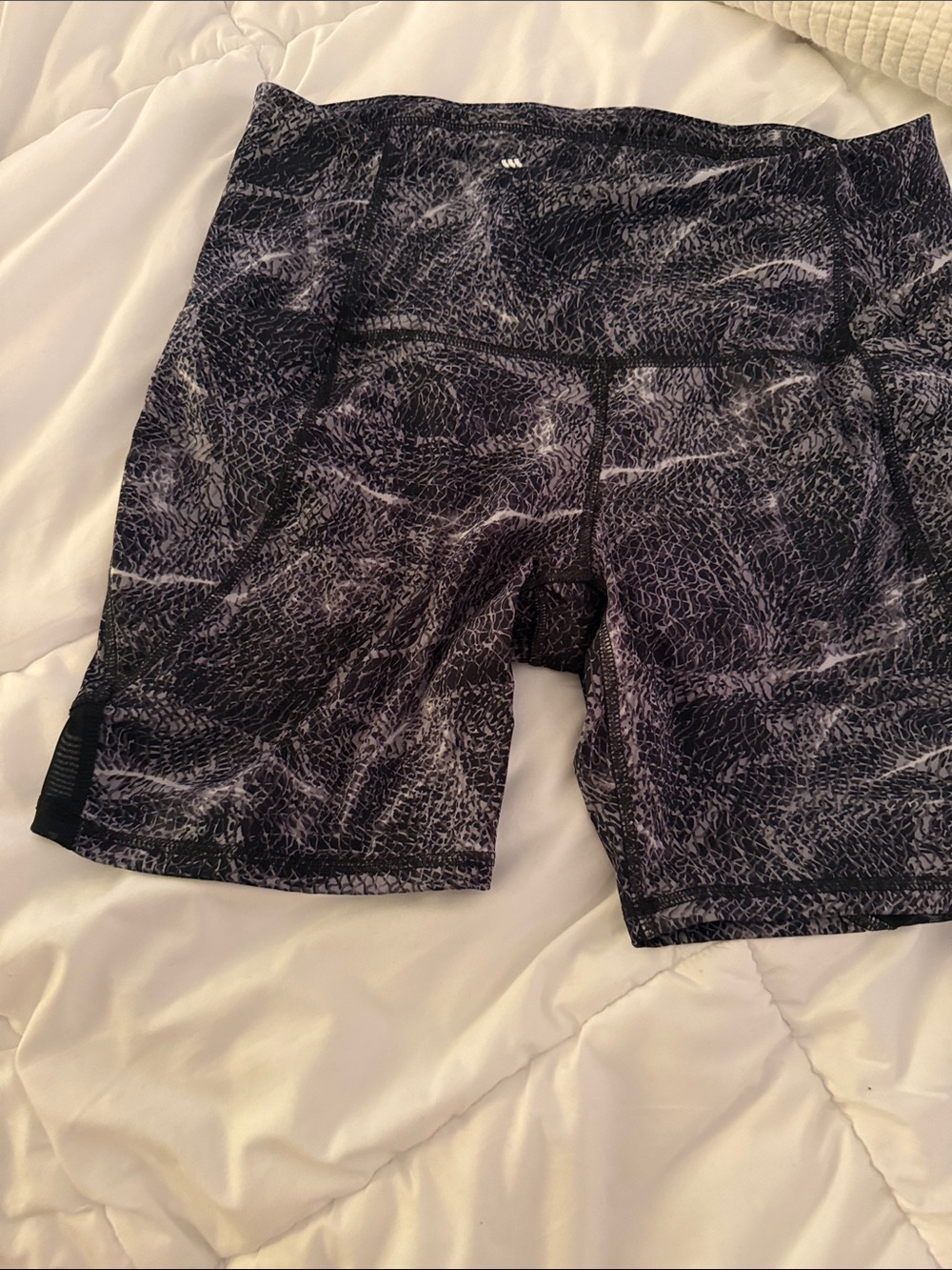 Bike shorts with pockets